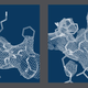 Comparison of image resolution achieved by conventional crystallography (left) and the combination method (right). Credit: Dominik Oberthuer and Kartik Ayyer, DESY.